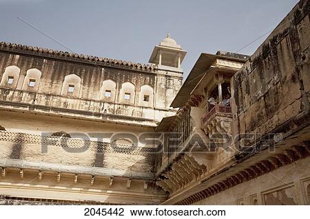 Maharani Courtyard, Amber Palace & Fort, Rajasthan, India View Large Photo Image Stock Image - Maharani Courtyard, Amber Palace & Fort, Rajasthan, India. Fotosearch