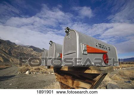 Stock Image - Mail Boxes. Fotosearch