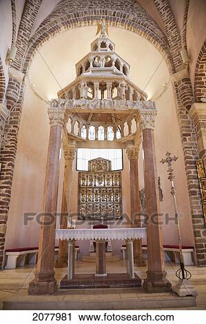 Main Altar Of The Cathedral Of Saint Tryphon, Kotor, Monte View Large Photo Image Stock Image - Main Altar Of The Cathedral Of Saint Tryphon, Kotor, Monte. Fotosearch