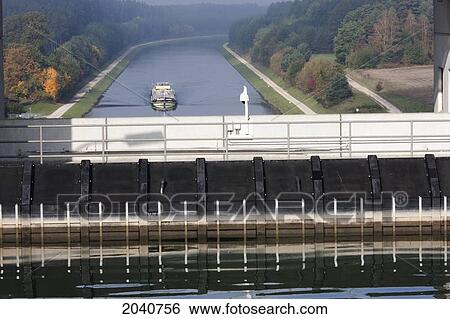Main-Danube Canal Below The Eckersmuehlen Lock On The Main-Danube Canal, Bavaria, Germany View Large Photo Image Stock Photograph - Main-Danube Canal Below The Eckersmuehlen Lock On The Main-Danube Canal, Bavaria, Germany. Fotosearch