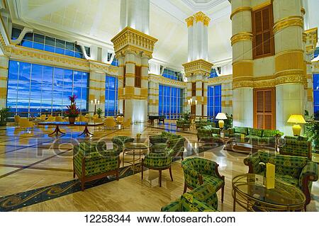 Main foyer at the Empire Hotel and Country Club; Bandar Seri Begawan, Brunei View Large Photo Image Picture - Main foyer at the Empire Hotel and Country Club; Bandar Seri Begawan, Brunei. Fotosearch