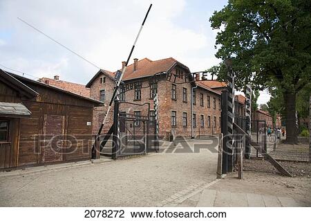 Main Gate With The 'arbeit Macht Frei' Slogan Over It, Auschwitz Concentration Camp, Oswiecim, Malopolska, Poland View Large Photo Image Stock Image - Main Gate With The 'arbeit Macht Frei' Slogan Over It, Auschwitz Concentration Camp, Oswiecim, Malopolska, Poland. Fotosearch