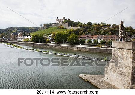 Main River; Wurzburg Bavaria Germany View Large Photo Image Picture - Main River; Wurzburg Bavaria Germany. Fotosearch