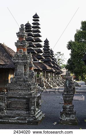Stock Image - Main sanctuary of the Royal Water Temple Pura Taman Ayun, Mengwi, Bali, Indonesia. Fotosearch