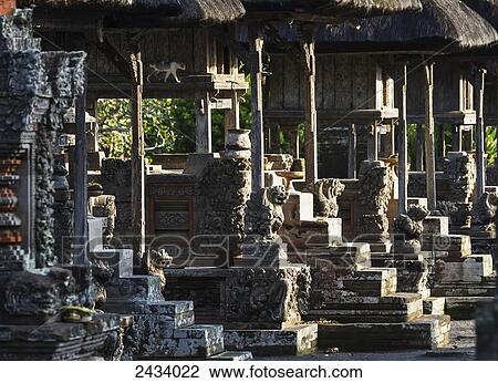 Stock Image - Main sanctuary of the Royal Water Temple Pura Taman Ayun, Mengwi, Bali, Indonesia. Fotosearch