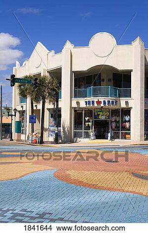 Main Street In Daytona Beach; Florida, Usa View Large Photo Image Picture - Main Street In Daytona Beach; Florida, Usa. Fotosearch