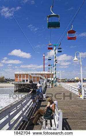 Main Street Pier; Daytona Beach, Florida, Usa View Large Photo Image Picture - Main Street Pier; Daytona Beach, Florida, Usa. Fotosearch