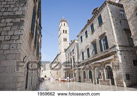 Main Street Placa-Stradun, Dubrovnik, Dubrovnik-Neretva, Croatia View Large Photo Image Stock Image - Main Street Placa-Stradun, Dubrovnik, Dubrovnik-Neretva, Croatia. Fotosearch