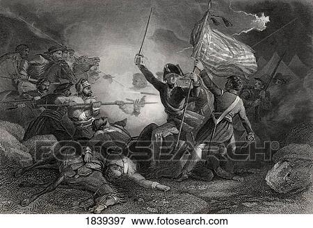 Stock Photo - Major Dix At The Battle Of Buena Vista 1847 John Adams Dix 1798-1879 American Politician And Distinguished Civil War General From A 19Th Century Print Engraved By J C Armytage After H Warren. Fotosearch