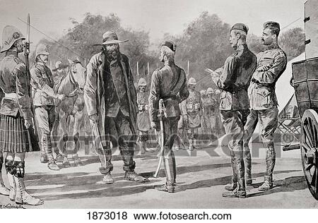 Majuba Day. General Cronje Surrenders To Lord Roberts At Paardeberg, South Africa, February 27Th, 1900. From The Book South Africa And The Transvaal War By Louis Creswicke, Published 1900. View Large Photo Image Stock Photo - Majuba Day. General Cronje Surrenders To Lord Roberts At Paardeberg, South Africa, February 27Th, 1900. From The Book South Africa And The Transvaal War By Louis Creswicke, Published 1900.. Fotosearch