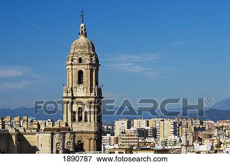 Stock Photo - Malaga Cathedral. Fotosearch