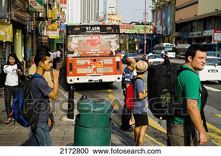 Malaysia, Chinatown; Kuala Lumpur, People on busy street View Large Photo Image Stock Image - Malaysia, Chinatown; Kuala Lumpur, People on busy street. Fotosearch