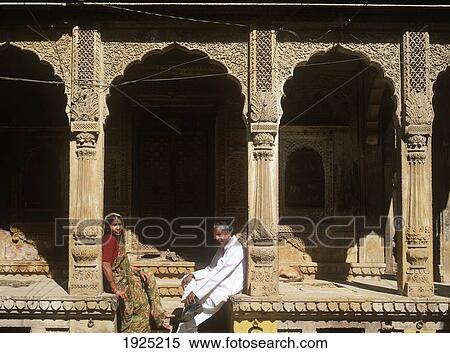 Man And Woman Outside Historical Building; India View Large Photo Image Stock Photography - Man And Woman Outside Historical Building; India. Fotosearch