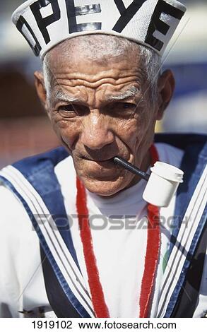 Man Dressed As Popeye View Large Photo Image Stock Image - Man Dressed As Popeye. Fotosearch