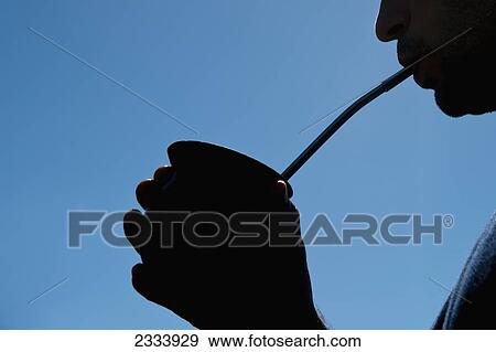 Man Drinking Mate; Casino Beach, Rio Grande Do Sul, Brazil View Large Photo Image Stock Photo - Man Drinking Mate; Casino Beach, Rio Grande Do Sul, Brazil. Fotosearch