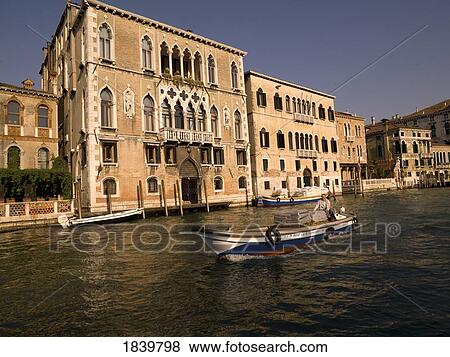 Man Driving A Motorboat; Grand Canal. Venice, Italy View Large Photo Image Stock Photo - Man Driving A Motorboat; Grand Canal. Venice, Italy. Fotosearch