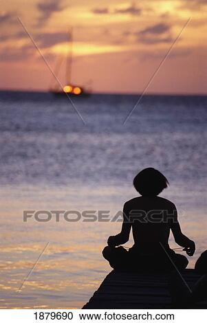 Man In Silhouette Standing At The End Of A Pier View Large Photo Image Stock Image - Man In Silhouette Standing At The End Of A Pier. Fotosearch