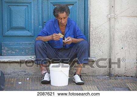 Man, Montevideo, Uruguay View Large Photo Image Stock Image - Man, Montevideo, Uruguay. Fotosearch