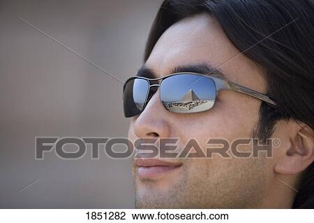 Man Outdoors Wearing Sunglasses View Large Photo Image Stock Image - Man Outdoors Wearing Sunglasses. Fotosearch