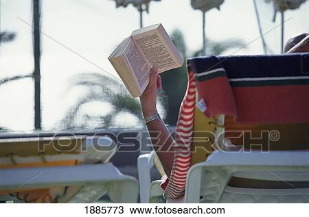 Stock Image - Man Reading, Oura. Fotosearch