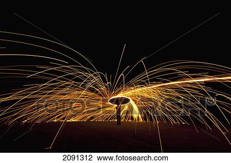 Man Spinning Ball Of Burning Steel Wool At Night, Petersfield, Hampshire, Uk View Large Photo Image Stock Image - Man Spinning Ball Of Burning Steel Wool At Night, Petersfield, Hampshire, Uk. Fotosearch