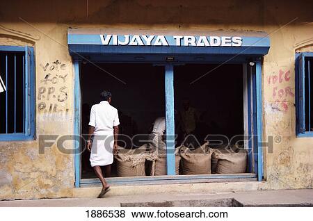Man Walking By Spice Market View Large Photo Image Stock Photo - Man Walking By Spice Market. Fotosearch