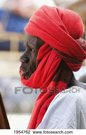 Man wearing turban, Monday Market, Djenne, Mali View Large Photo Image Stock Image - Man wearing turban, Monday Market, Djenne, Mali. Fotosearch