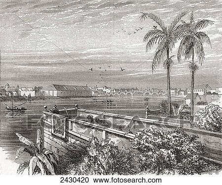 Manila, Philippines in the 19th century. From The National Encyclopaedia, published c. 1890. View Large Photo Image Stock Image - Manila, Philippines in the 19th century. From The National Encyclopaedia, published c. 1890.. Fotosearch