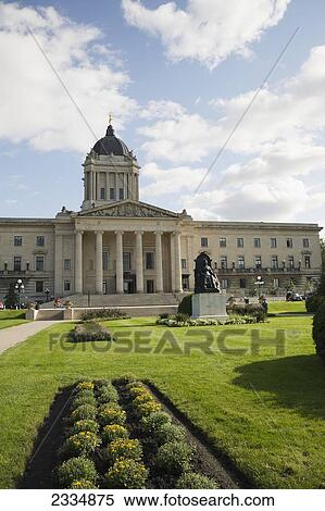 Manitoba Legislative Building And The Golden Boy Statue; Winnipeg, Manitoba, Canada View Large Photo Image Stock Photography - Manitoba Legislative Building And The Golden Boy Statue; Winnipeg, Manitoba, Canada. Fotosearch