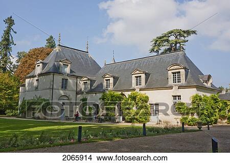 Manor House By Chateau D'azay-Le-Rideau, Azay-Le-Rideau, Indre-Et-Loire, France View Large Photo Image Picture - Manor House By Chateau D'azay-Le-Rideau, Azay-Le-Rideau, Indre-Et-Loire, France. Fotosearch
