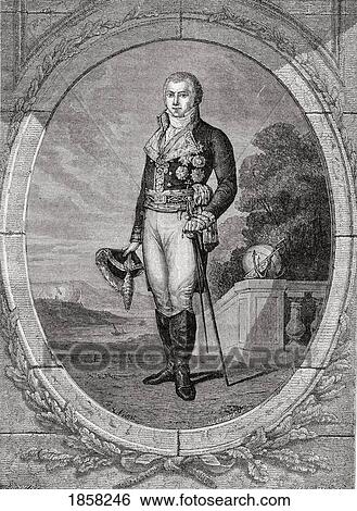 Manuel Godoy Y Alvarez De Faria, Aka Prince De La Paix, 1769-1851. Spanish Politician. Engraved By Blanpain After E. Viollat. From Histoire De La Revolution Francaise By Louis Blanc. View Large Photo Image Stock Photograph - Manuel Godoy Y Alvarez De Faria, Aka Prince De La Paix, 1769-1851. Spanish Politician. Engraved By Blanpain After E. Viollat. From Histoire De La Revolution Francaise By Louis Blanc.. Fotosearch