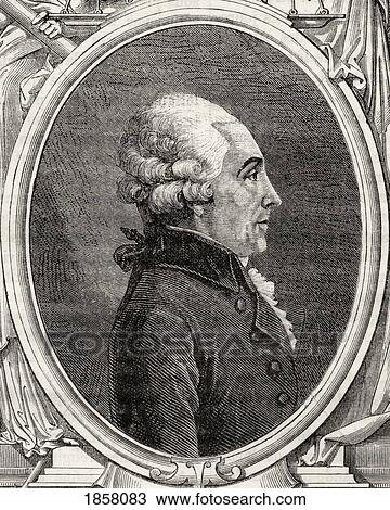 Stock Image - Marc-Guillaume Alexis Vadier, 1736-1828. French Politician During The French Revolution. From Histoire De La Revolution Francaise By Louis Blanc.. Fotosearch
