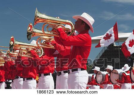 Marching Band At Calgary Stampede, Calgary, Alberta, Canada View Large Photo Image Stock Image - Marching Band At Calgary Stampede, Calgary, Alberta, Canada. Fotosearch