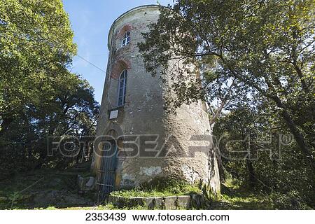 Stock Photo - Marconi Radio Tower; Sestri Levante, Ligurian, Italy. Fotosearch