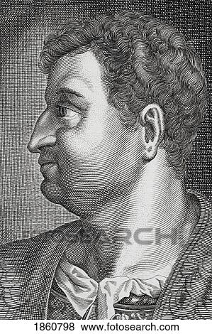 Stock Photo - Marcus Salvius Otho 32 Ad To 69 Ad Roman Emperor January 15 To April 16 In 69 Ad From Dutch Print Dated 1704. Fotosearch