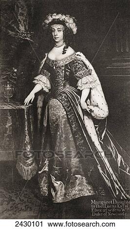 Margaret Cavendish, nee Lucas, Duchess of Newcastle-upon-Tyne, 1623 View Large Photo Image Stock Image - Margaret Cavendish, nee Lucas, Duchess of Newcastle-upon-Tyne, 1623. Fotosearch