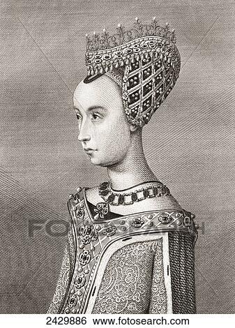 Stock Photograph - Margaret of Denmark, 1456. Fotosearch