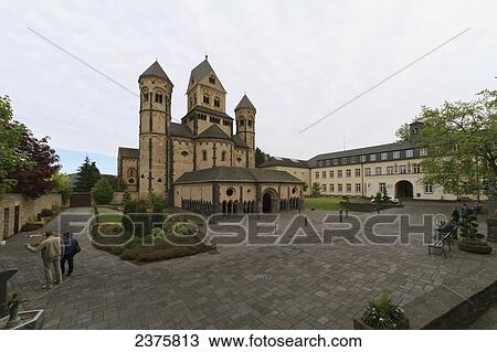 Stock Image - Maria Laach Abbey, Germany. Fotosearch