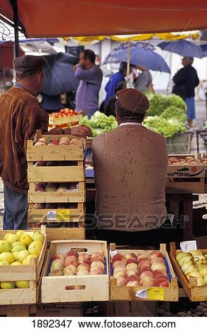 Stock Photo - Market At Caldas Da Rainha. Fotosearch