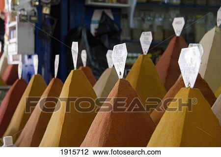 Market Stall Selling Spices View Large Photo Image Stock Image - Market Stall Selling Spices. Fotosearch