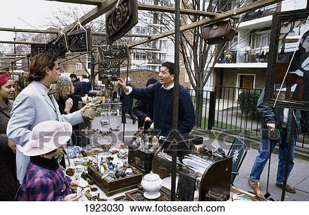 Stock Image - Market Stall. Fotosearch