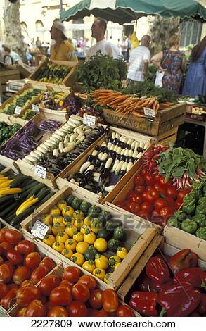 Markets, Aix En Provence, France. View Large Photo Image Stock Photo - Markets, Aix En Provence, France.. Fotosearch