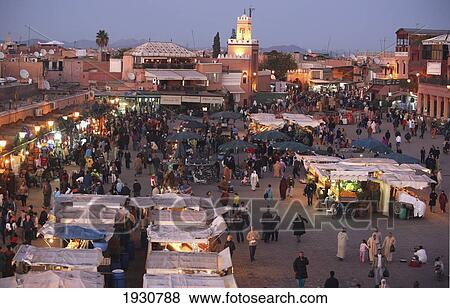 Stock Photo - Marrakesh, Marrakech, Morocco. Fotosearch