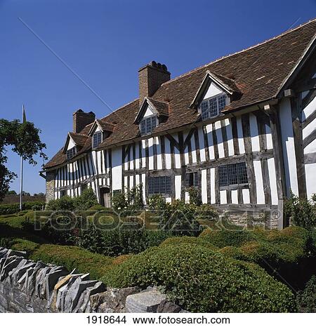 Mary Ardens House, Wilmcote View Large Photo Image Picture - Mary Ardens House, Wilmcote. Fotosearch