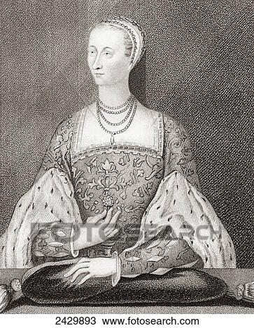Stock Image - Mary of Guise, 1515. Fotosearch