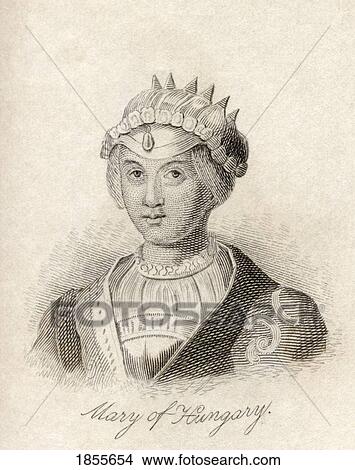 Picture - Mary Of Habsburg Also Called Mary Maria Or Marie Of Hungary Of Austria Of Castile Or Of Burgundy 1505 ÃƒÂ¢Ã¢â€šÂ¬Ã¢â‚¬Å“1558 Queen Consort Of Louis Ii Of Hungary And Bohemia From The Book Crabbs Historical Dictionary Published 1825. Fotosearch