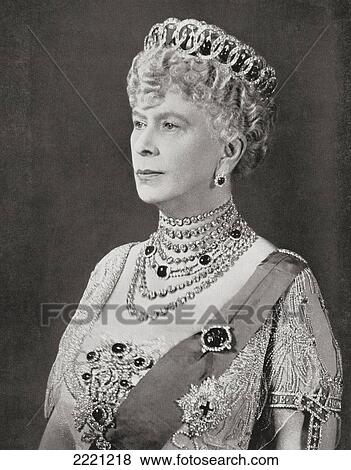 Stock Photo - Mary Of Teck, 1867. Fotosearch