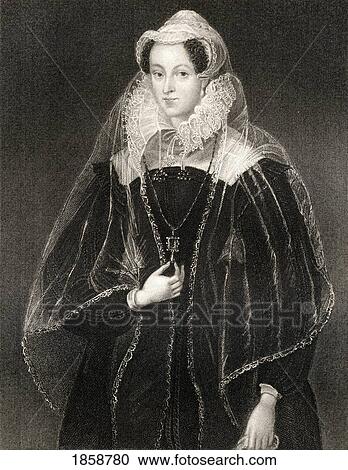 Mary Queen Of Scots 1542-1587, Also Mary Stuart, Daughter Of James V, King Of Scotland. From The Book “Lodge’S British Portraits†Published London 1823. View Large Photo Image Stock Image - Mary Queen Of Scots 1542-1587, Also Mary Stuart, Daughter Of James V, King Of Scotland. From The Book “Lodge’S British Portraits†Published London 1823.. Fotosearch