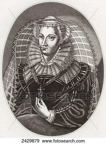 Stock Photo - Mary, Queen of Scots, 1542. Fotosearch