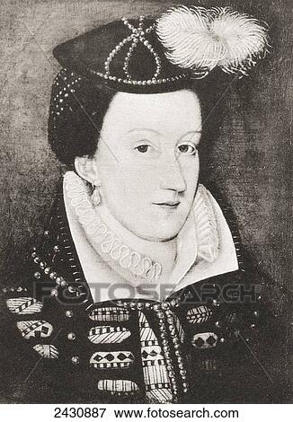 Stock Photo - Mary, Queen of Scots, 1542. Fotosearch